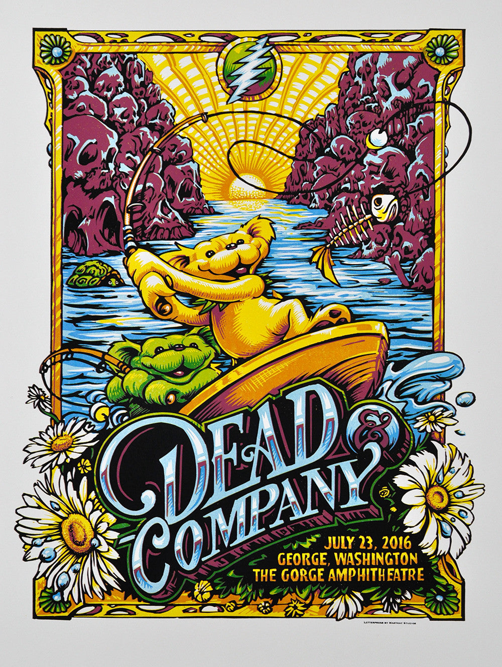 AJ Masthay "Dead & Co. Amphitheatre" Bottleneck Gallery