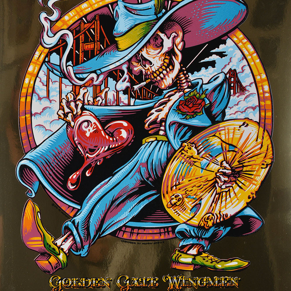 AJ Masthay "Golden Gate Wingmen" Gold Foil