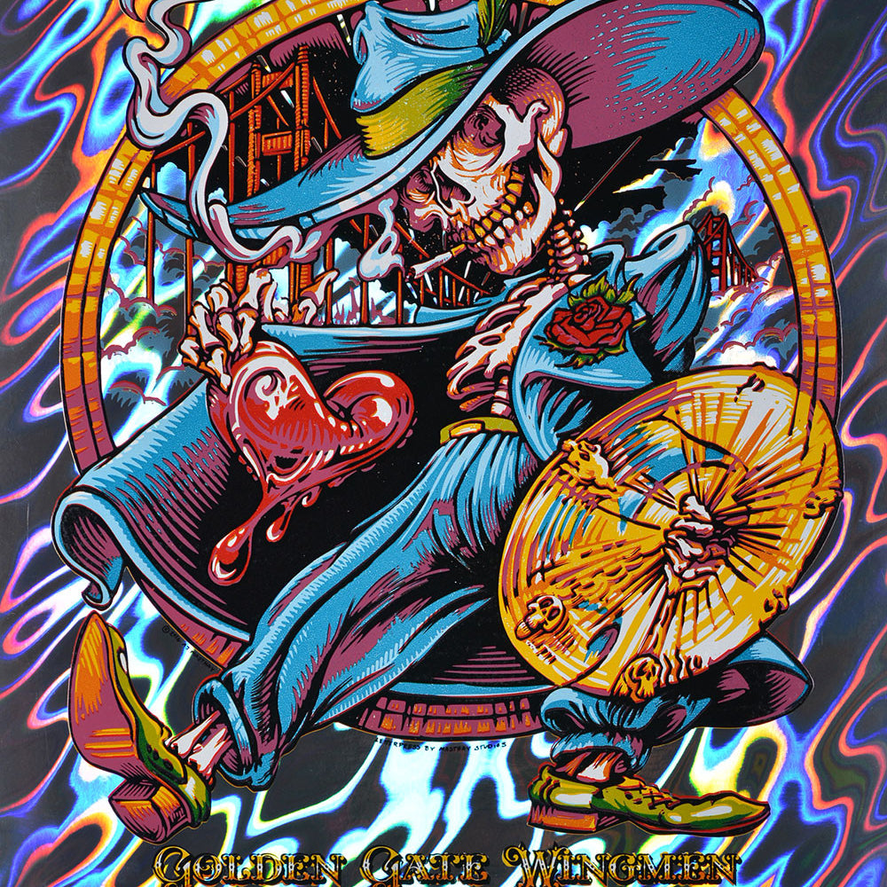 AJ Masthay "Golden Gate Wingmen" Lava Foil