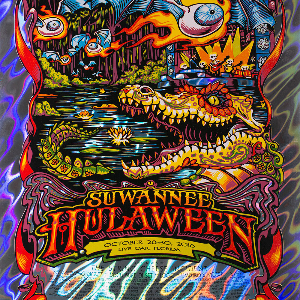 AJ Masthay "Suwannee Hulaween" Lava Foil