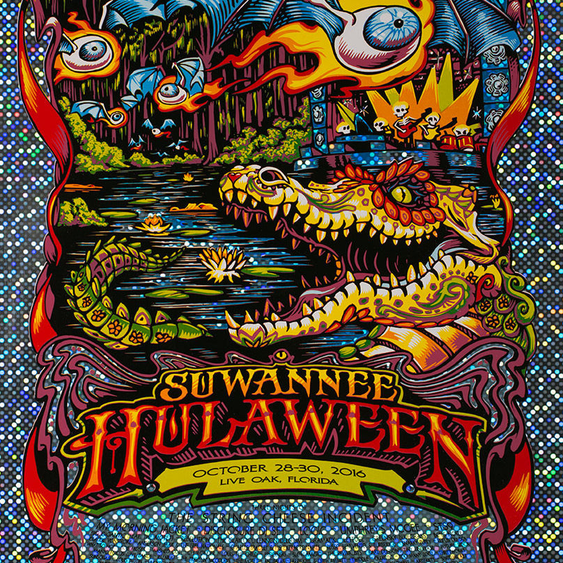 AJ Masthay "Suwannee Hulaween" Big Dots Foil