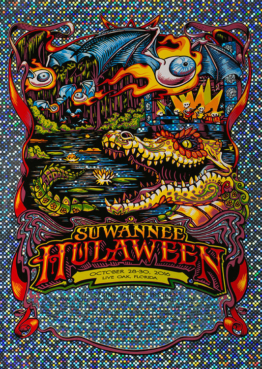 AJ Masthay "Suwannee Hulaween" Big Dots Foil