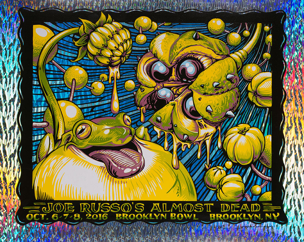 AJ Masthay "JRAD - Brooklyn Bowl" Magna Foil