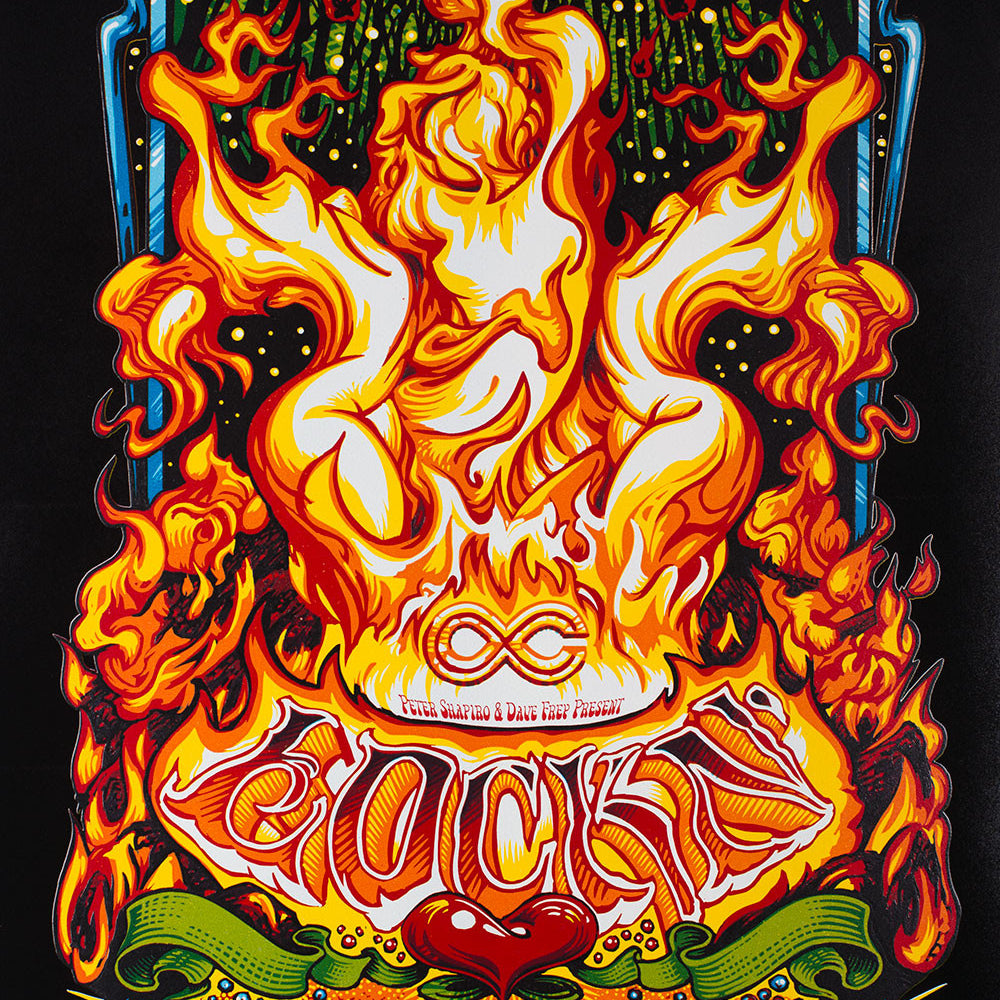 AJ Masthay "Lockn' Music Festival - Sirens Song" Black Foil