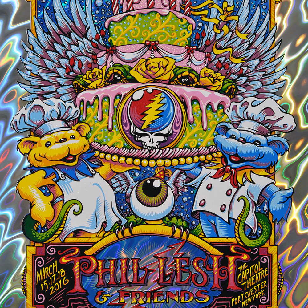 AJ Masthay "Phil Lesh & Friends - Capitol Theatre" Lava Foil