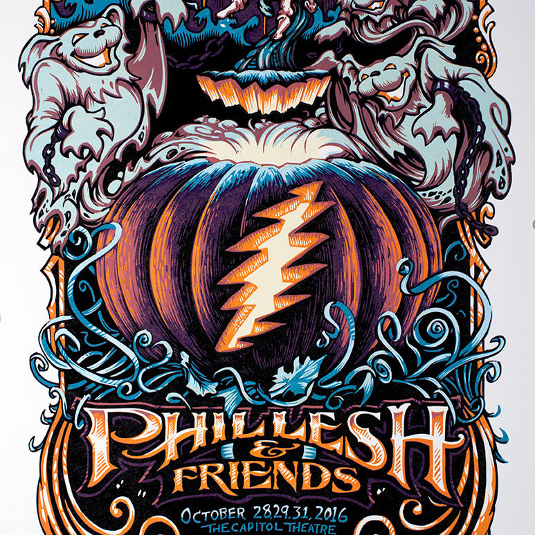 AJ Masthay "PHIL-O-WEEN" Blue Colorway