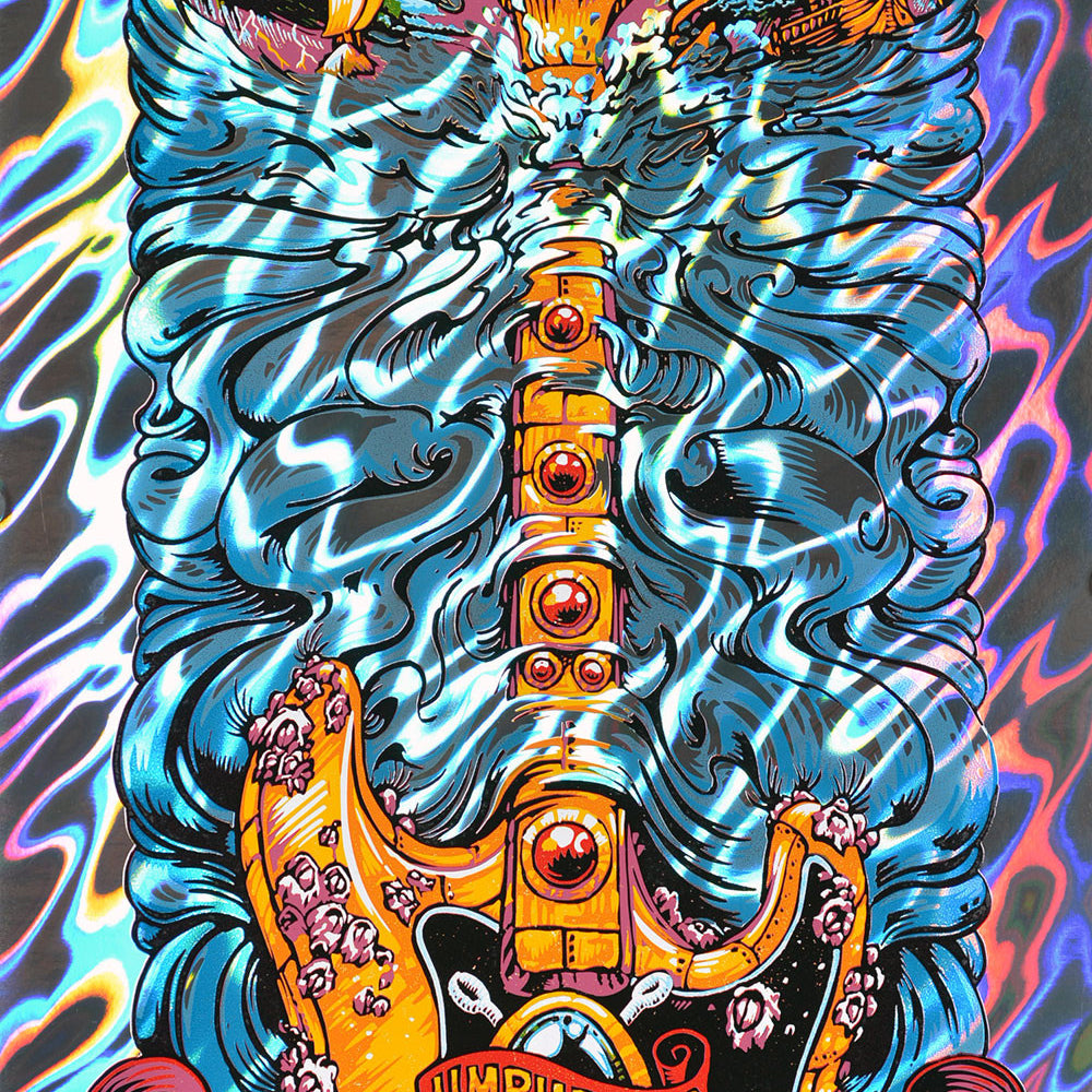 AJ Masthay "Umphrey's McGee - Boston" Lava Foil