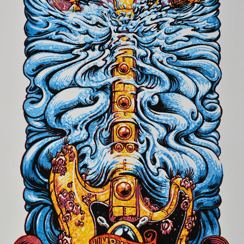 AJ Masthay "Umphrey's McGee - Boston" Watercolor