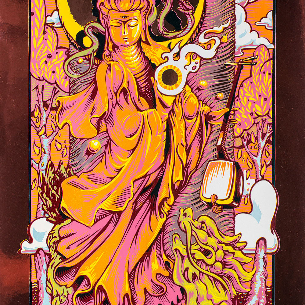 AJ Masthay "Widespread Panic - Minneapolis" Copper Foil