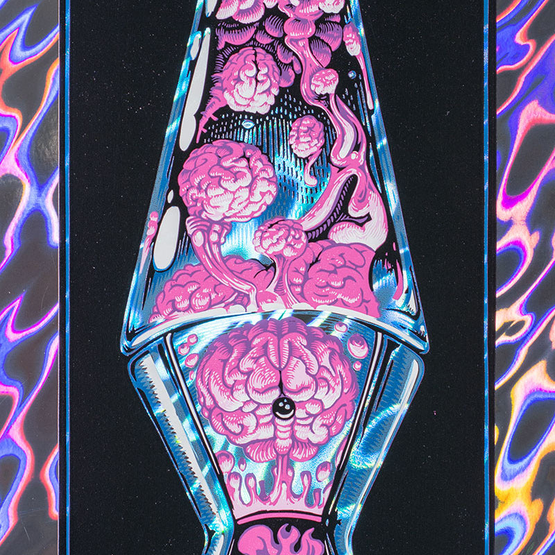 AJ Masthay "Moe. Lava Lamp" Lava Foil