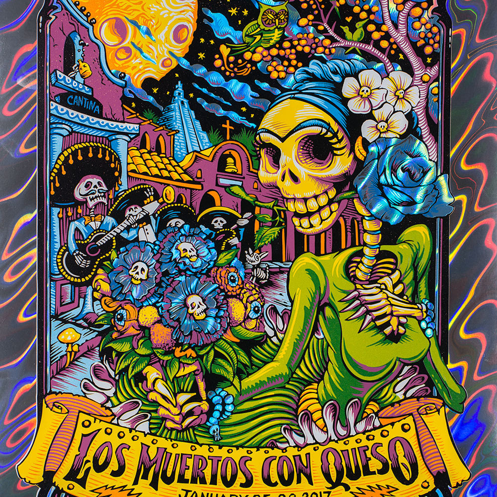 AJ Masthay "Los Muertos con Queso" Lava Foil