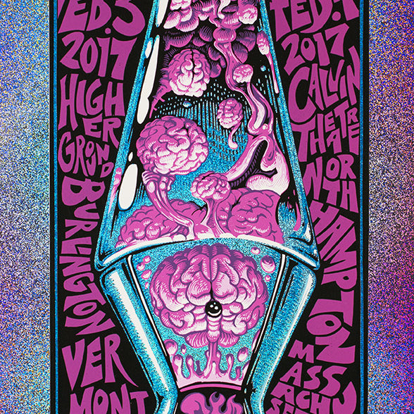 AJ Masthay "Moe. Lava Lamp" Sparkle Foil