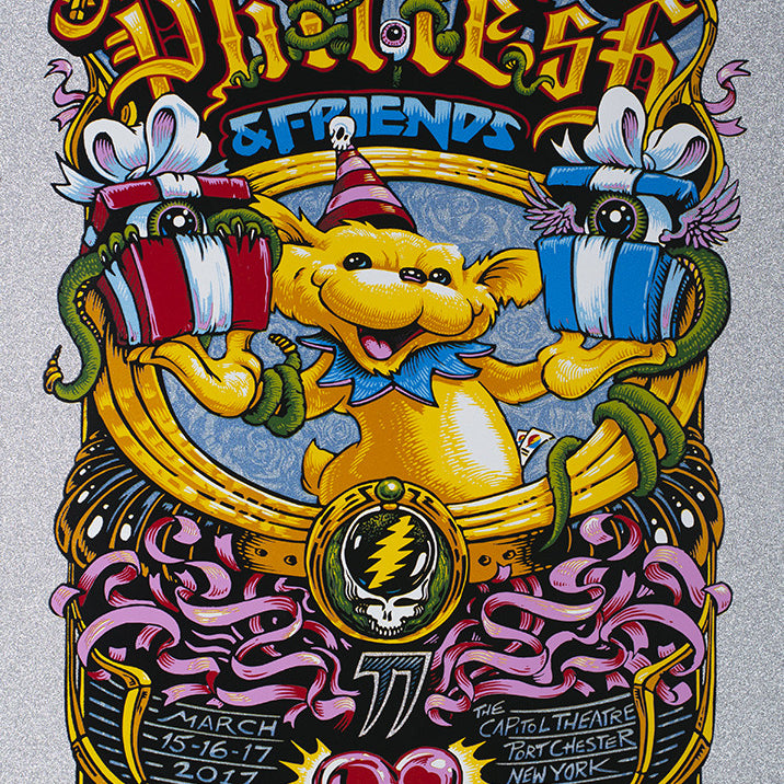 AJ Masthay "Phil Lesh 77th Birthday Run" Diamond Sparkle