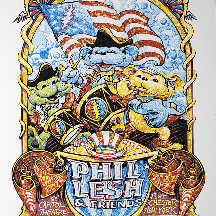 AJ Masthay "Phil Lesh Memorial Day" Watercolor