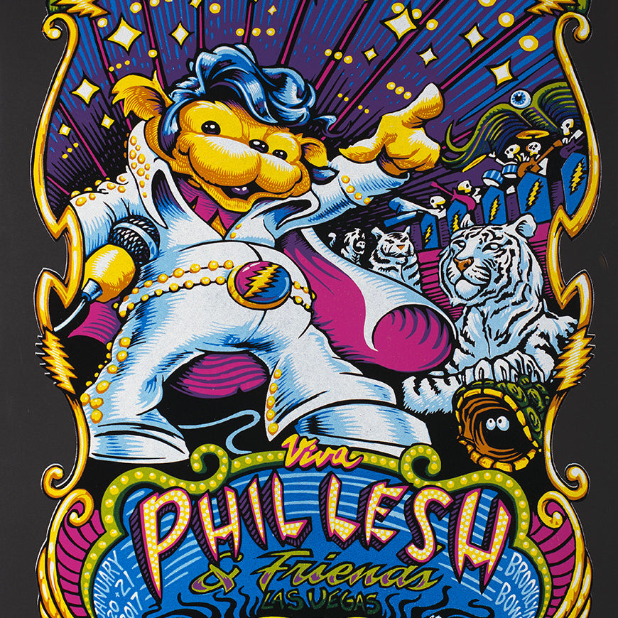 AJ Masthay "Phil Lesh - Las Vegas" Ultra Black