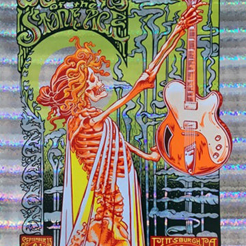 AJ Masthay "Queens of the Stone Age - Pittsburgh" Stained Glass