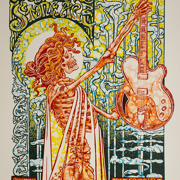 AJ Masthay "Queens of the Stone Age - Pittsburgh" Watercolor