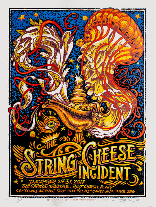 AJ Masthay "The String Cheese Incident - Capitol Theatre" Stonehenge