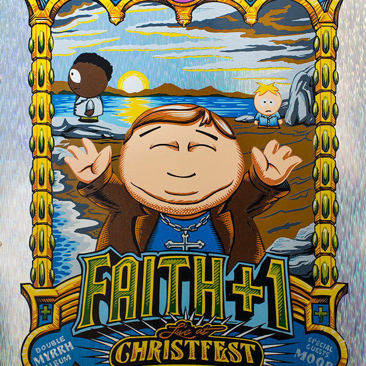 AJ Masthay "Faith +1" Rain Foil Variant