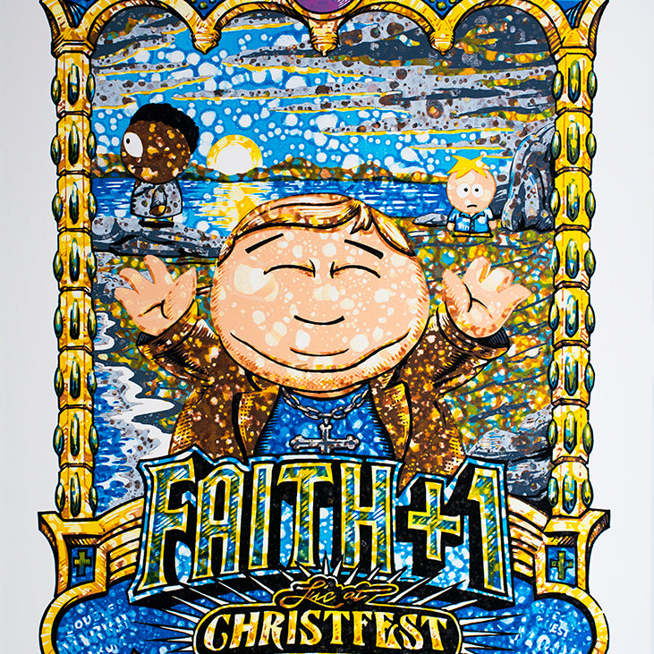 AJ Masthay "Faith +1" Watercolor Variant