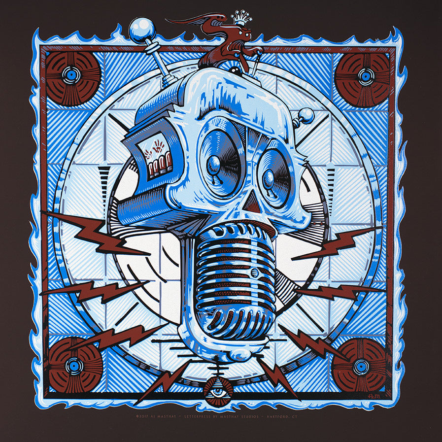 AJ Masthay "Speak Your Mind" Curious Cosmic Mars Brown