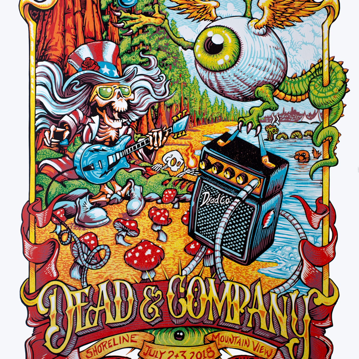 AJ Masthay "Dead & Co. - Shoreline" AE