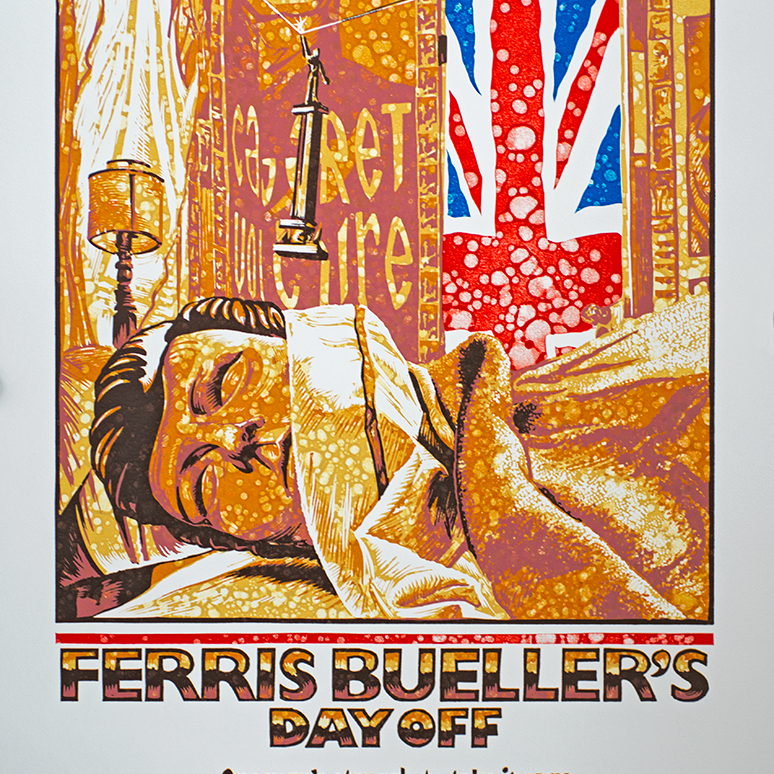 AJ Masthay "Ferris Bueller's Day Off" Watercolor