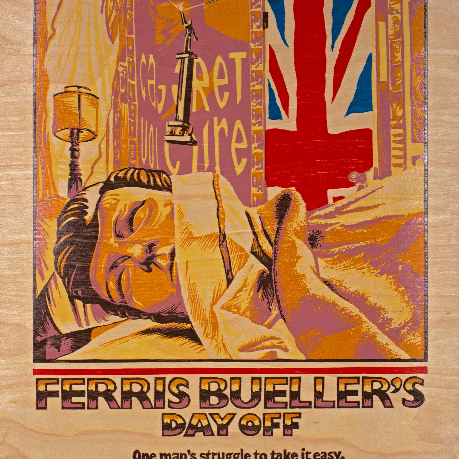 AJ Masthay "Ferris Bueller's Day Off" Birch Veneer