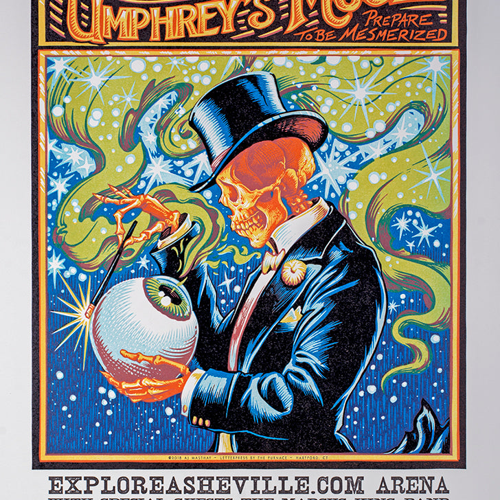 AJ Masthay "Umphrey's McGee Asheville" Lettra