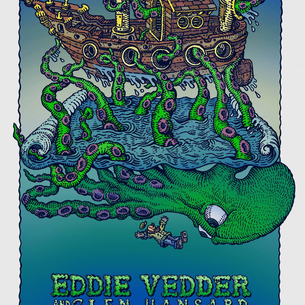 David Welker "Eddie Vedder - Cork, Ireland"