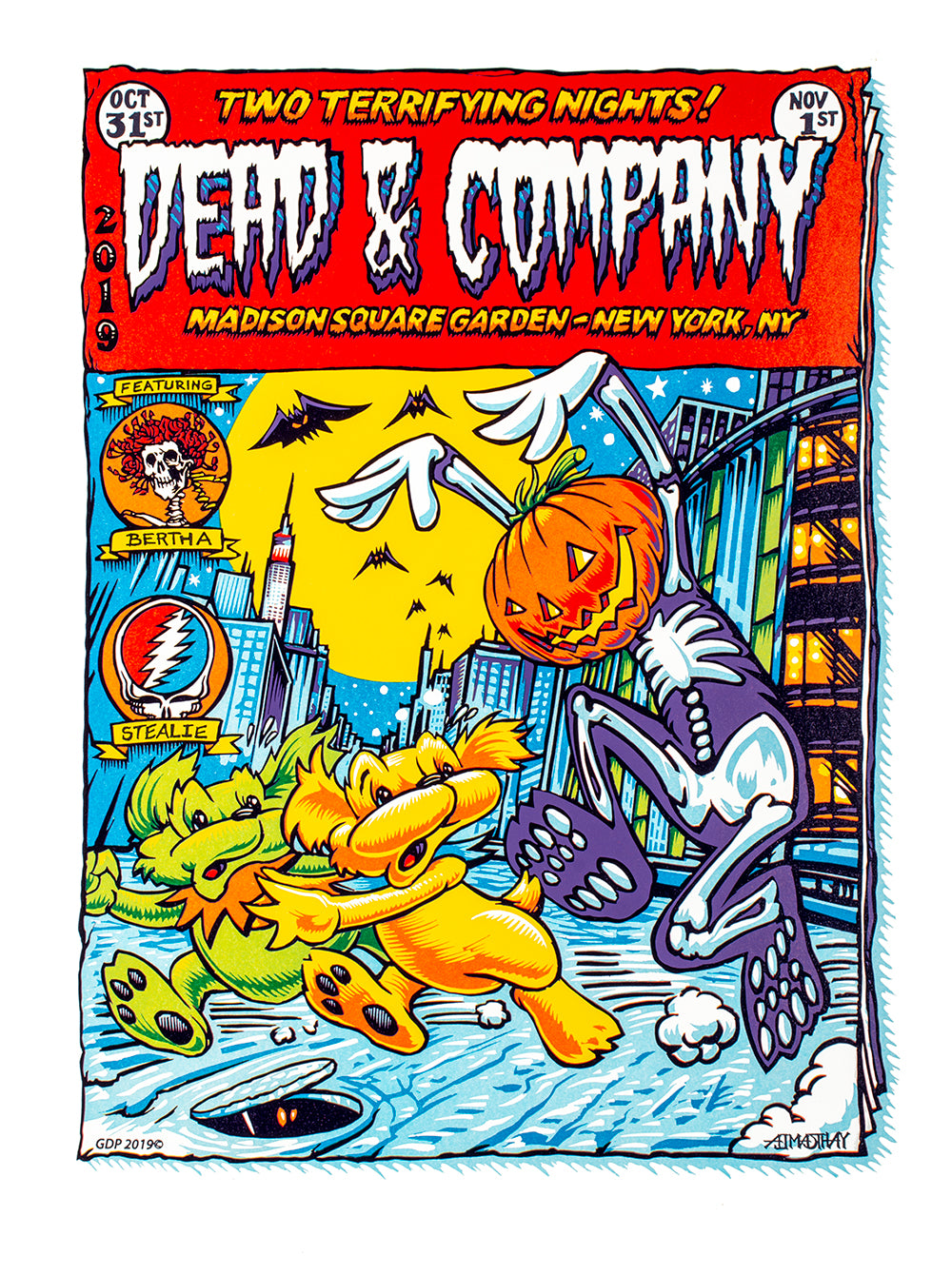 AJ Masthay "Dead & Company - Halloween"
