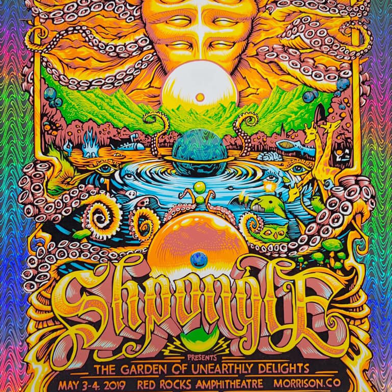 AJ Masthay "Shpongle - Red Rocks" Swirlorama Foil AE