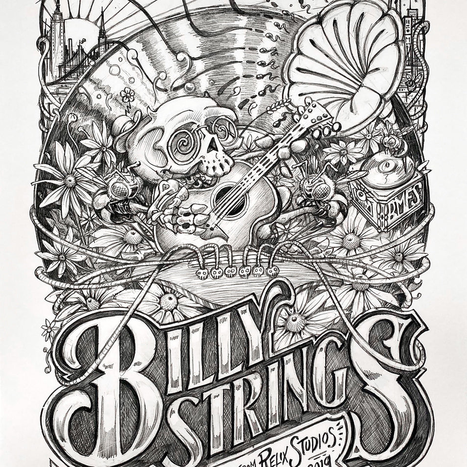AJ Masthay "Billy Strings - Relix Studios" Graphite AE
