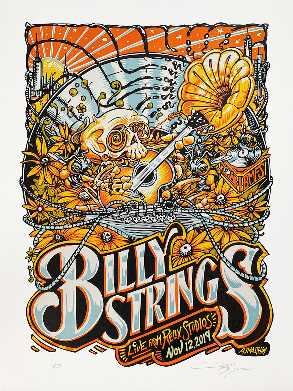 AJ Masthay "Billy Strings - Relix Studios" AE