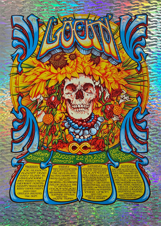 AJ Masthay "Lockn' Festival" Magma Foil Variant