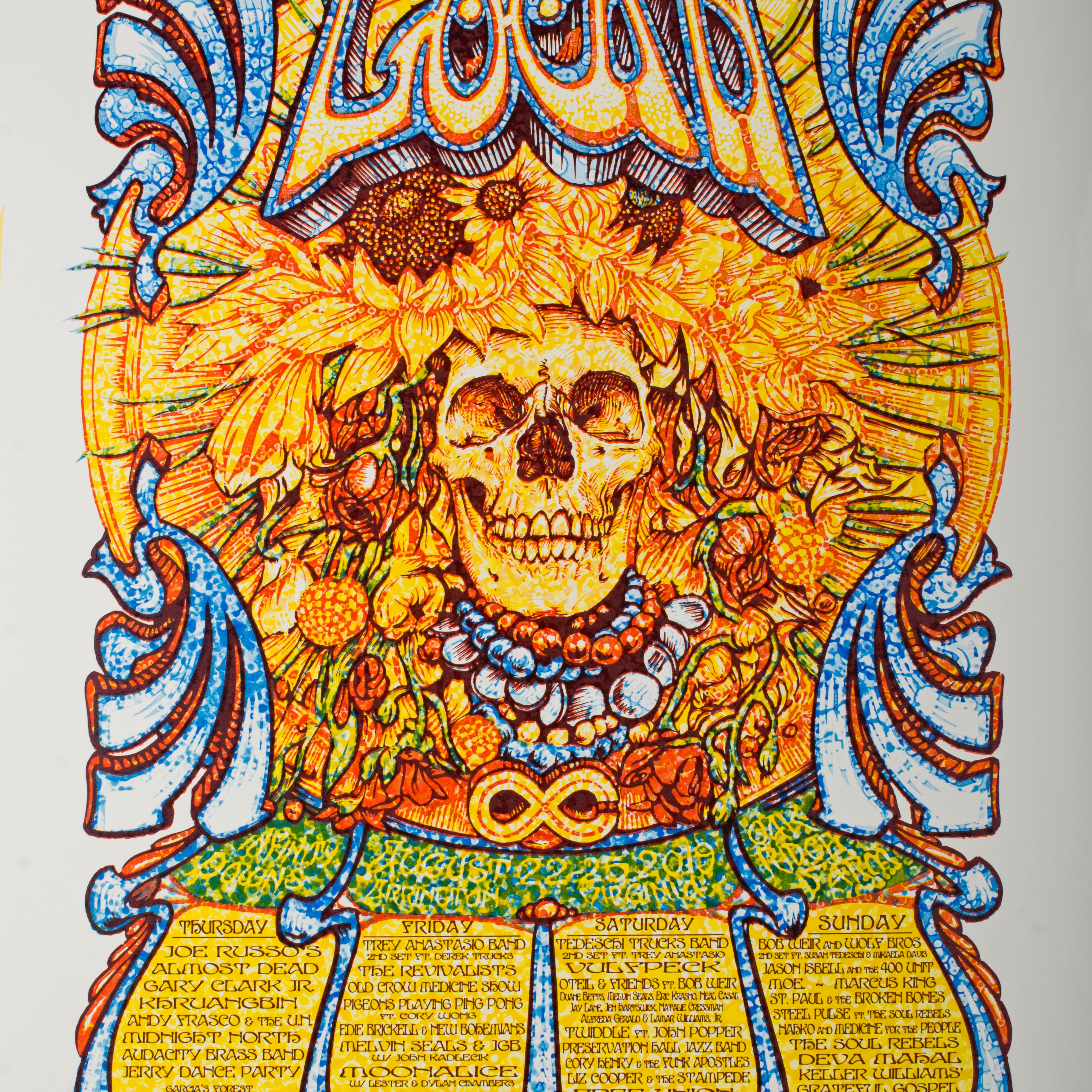 AJ Masthay "Lockn' Festival" Watercolor Variant