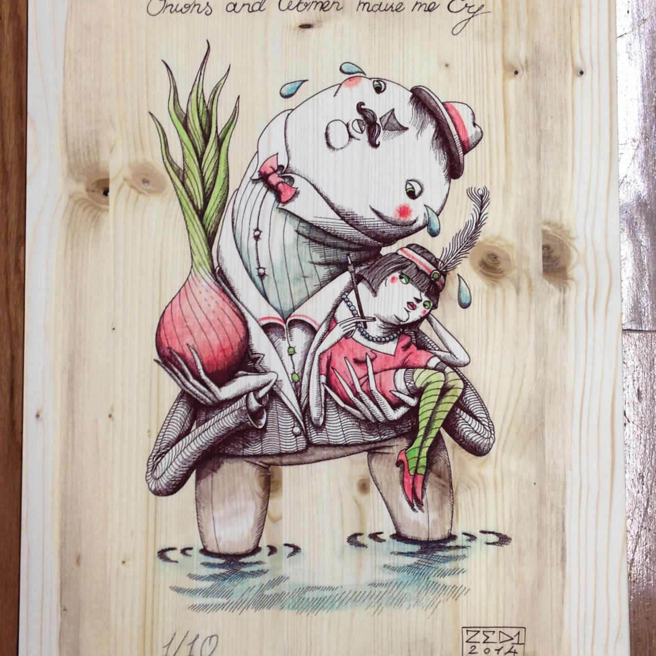 ZED1 "Onions and Women Make Me Cry" - 01 Wood