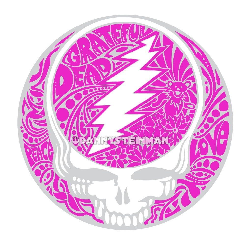 Danny Steinman "Silver Begonias" Enamel Pin