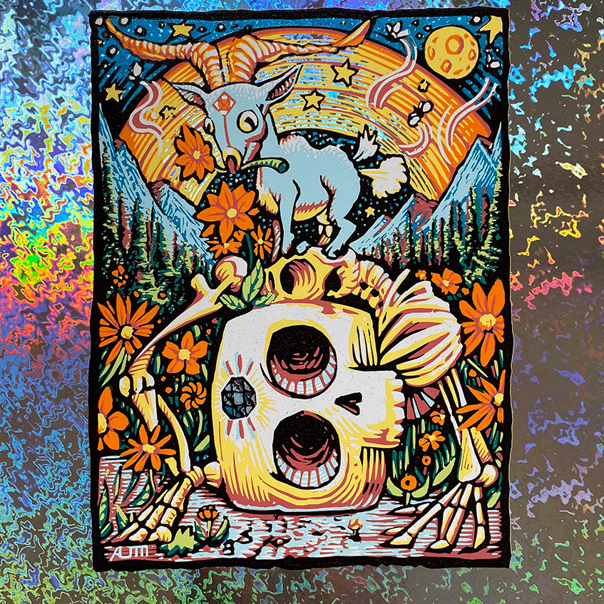 AJ Masthay "Goat Yoga" Foil Variant
