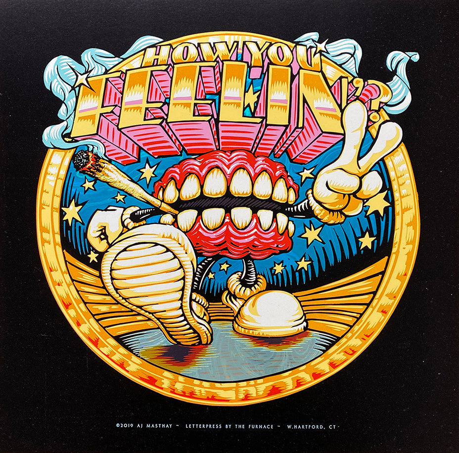 AJ Masthay "How You Feelin?" Swirl Foil Variant