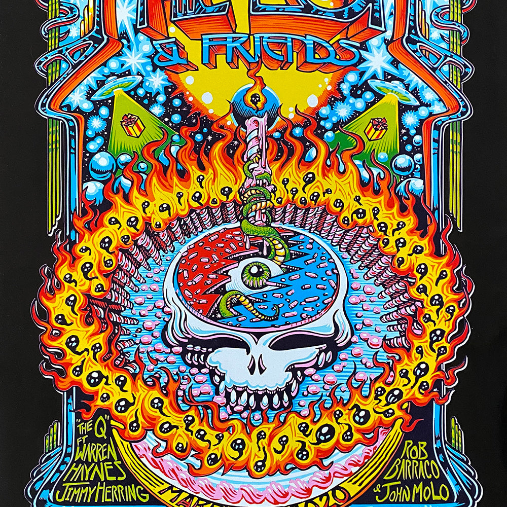 AJ Masthay "Phil Lesh & Friends - 80th Birthday" Black Foil Variant