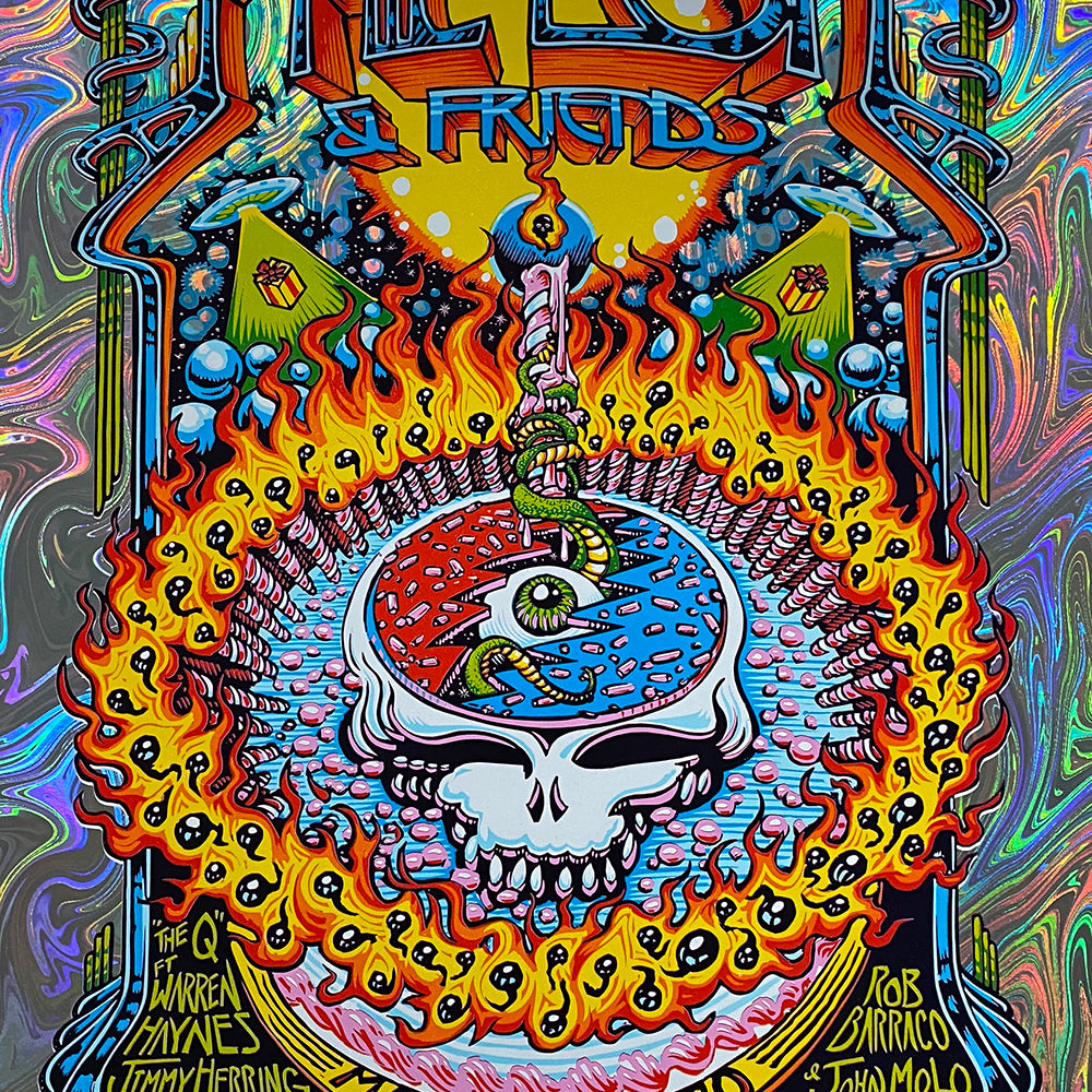 AJ Masthay "Phil Lesh & Friends - 80th Birthday" Swirl Foil Variant