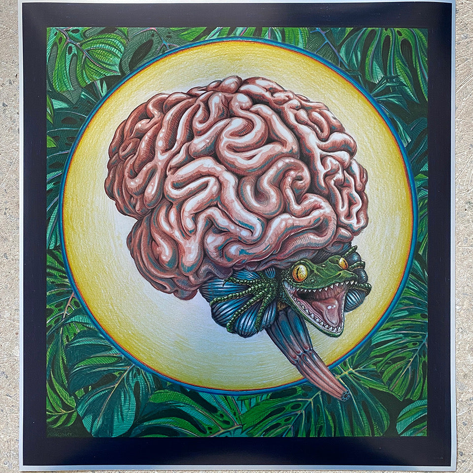 AJ Masthay "The Primitive Parts" Metallic Foil Variant