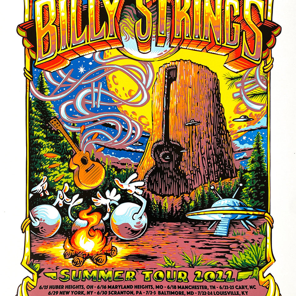 AJ Masthay "Billy Strings Summer Tour 2022"