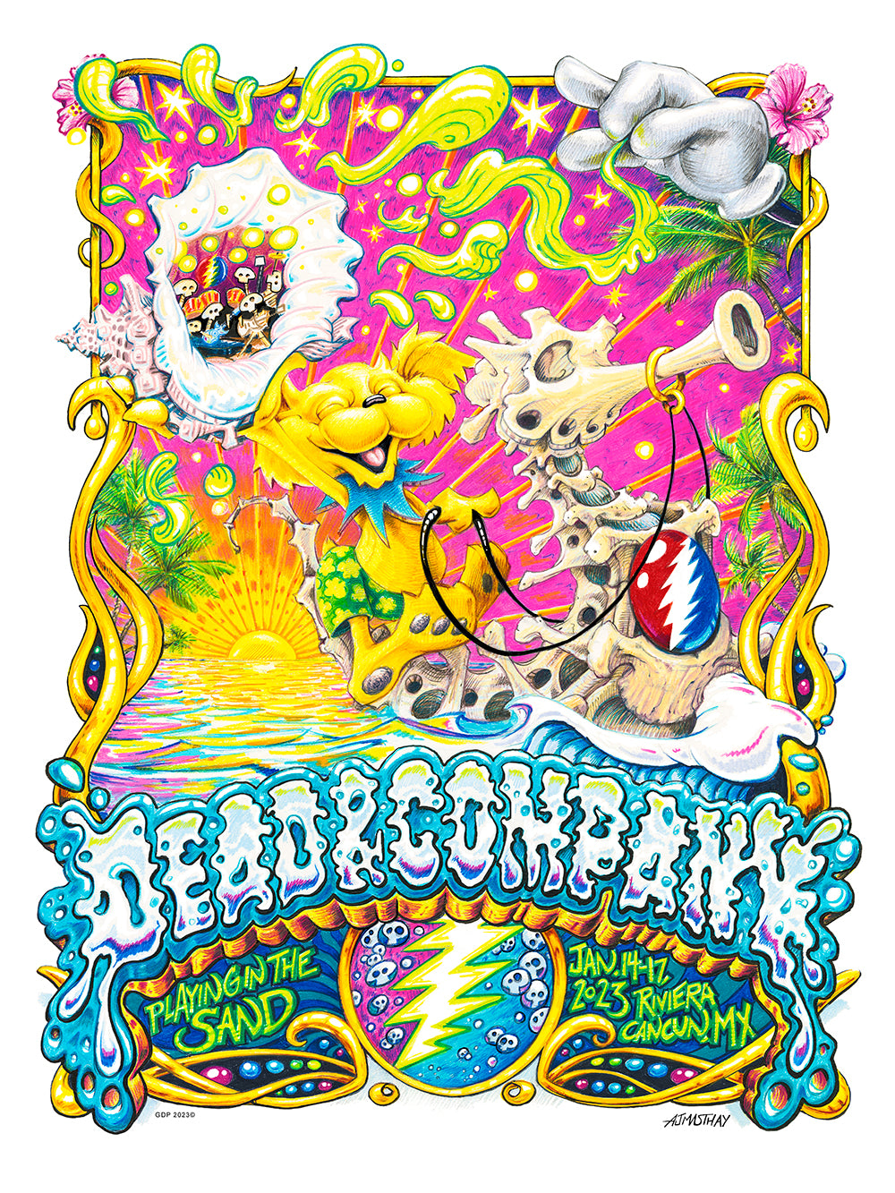 AJ Masthay "Dead & Company - Playing in the Sand" AE