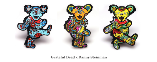 Danny Steinman "Grateful Dead Dancing Bears" Triple Combo Pack