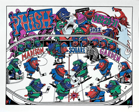 Jim Pollock "PHISH - Madison Square Garden 2022" [LOTTERY ENTRY]