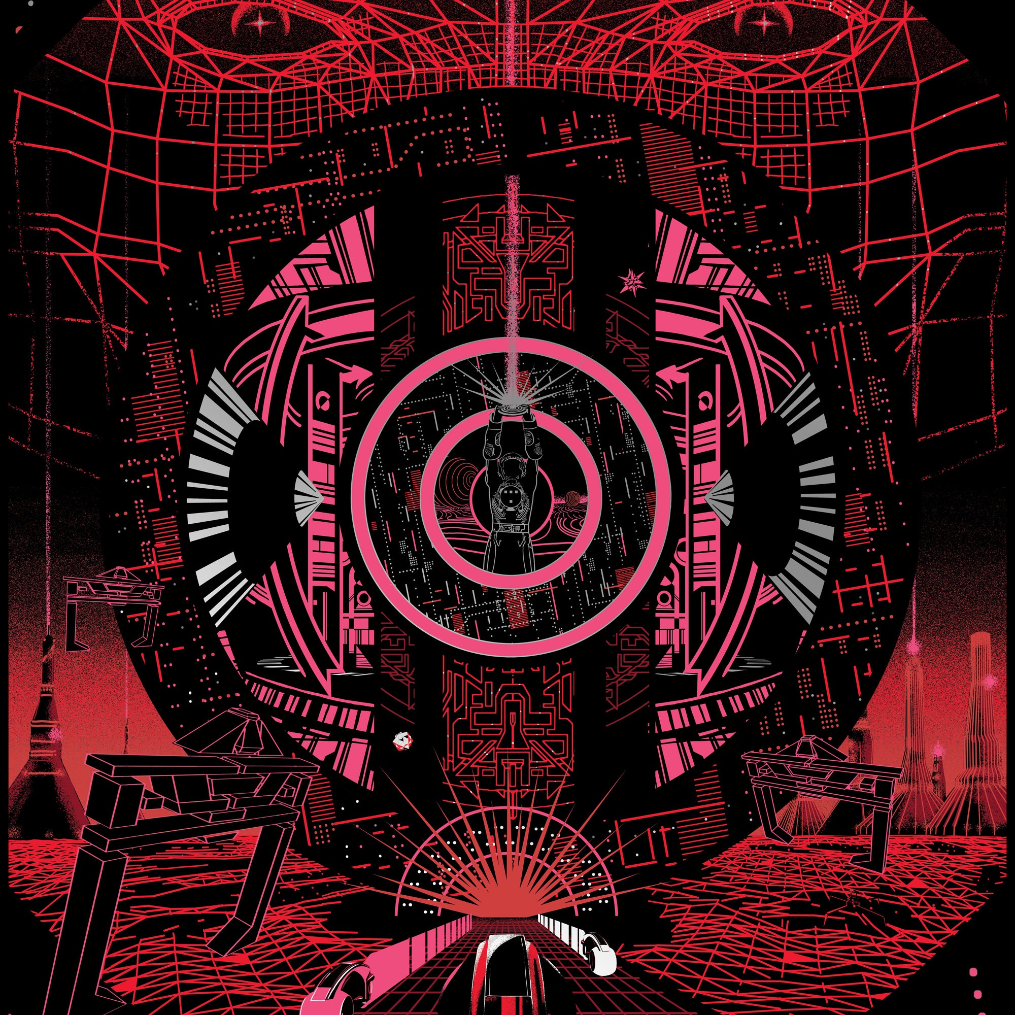 Raid71 "Tron" Red Variant - Foil