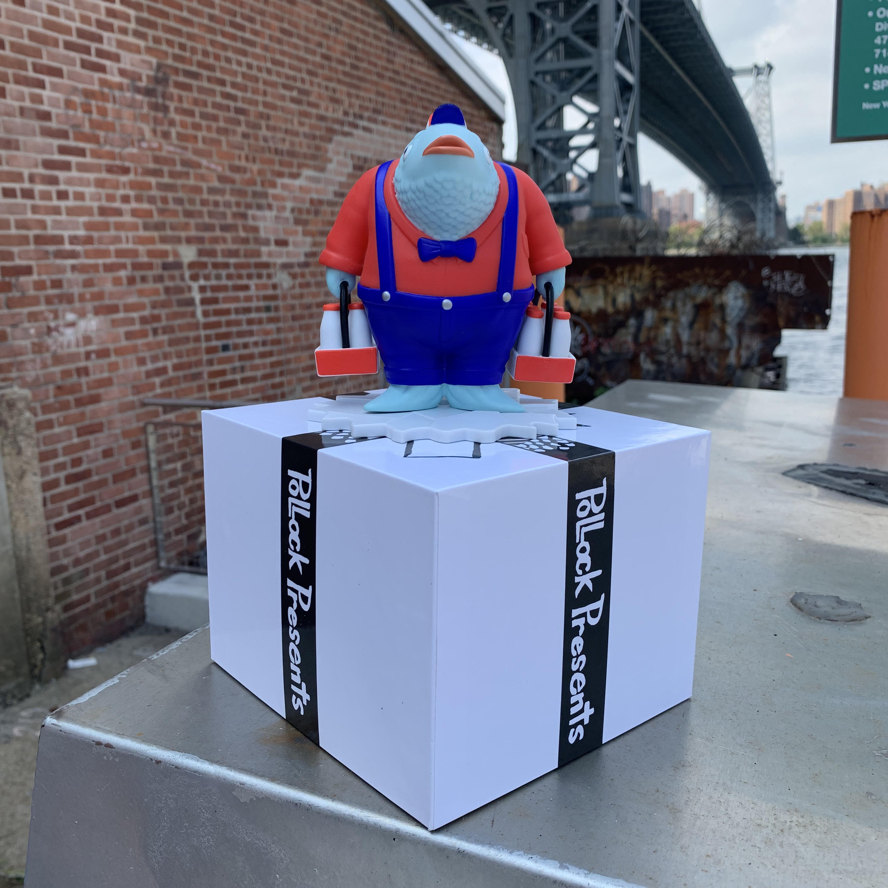 Jim Pollock "Milkman" Vinyl Figure