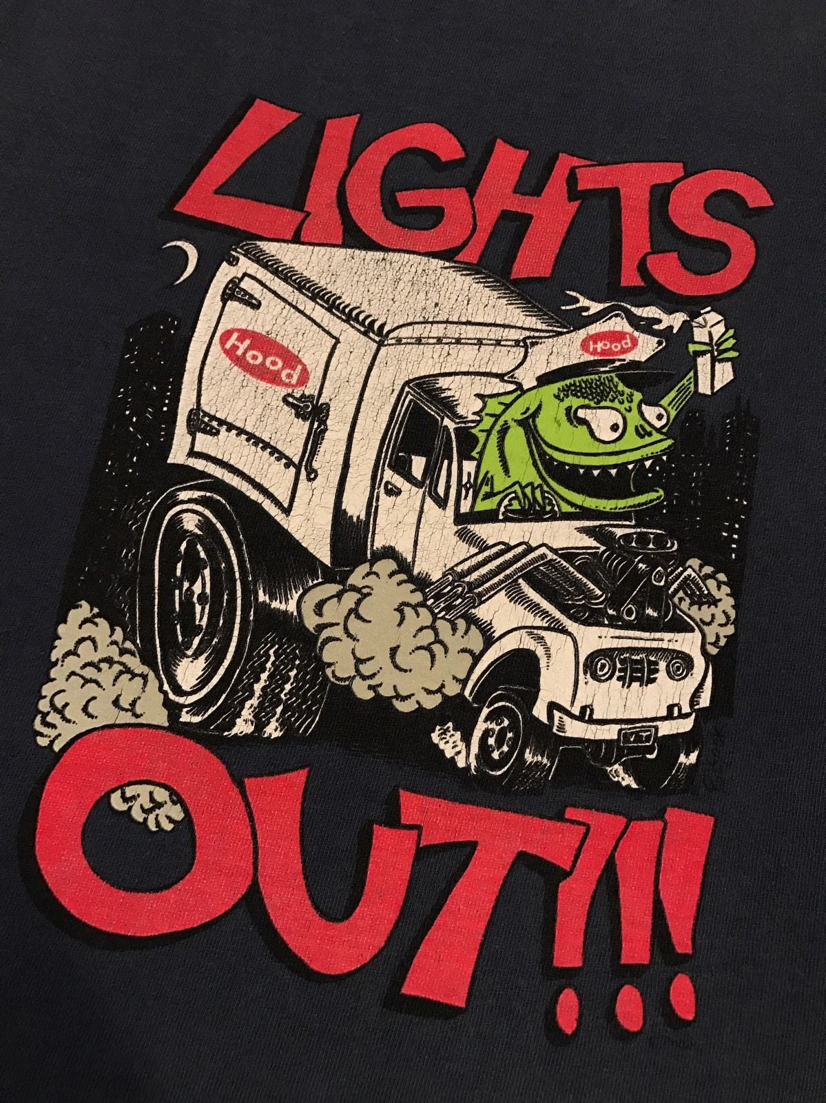 Phish Lights Out Fall '96 Tour Shirt Design Proof - A